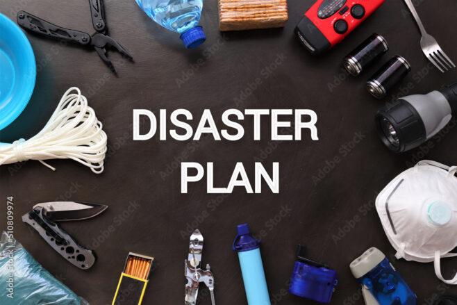 With your family or household members, discuss how to prepare and respond to the types of emergencies that are most likely to happen where you live, learn, work and play.